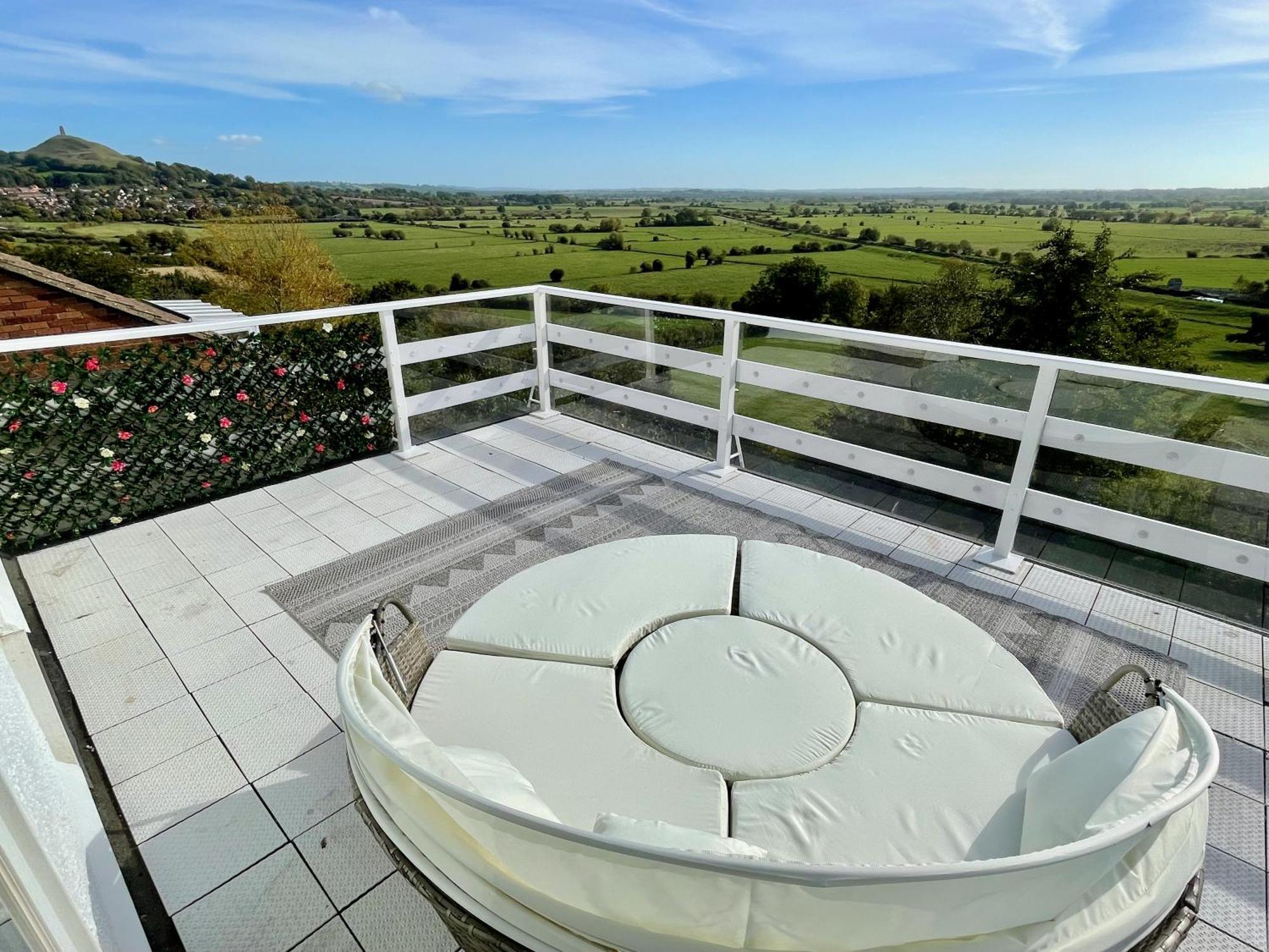 Ferienwohnung Magic Of Avalon Glastonbury Exterior foto